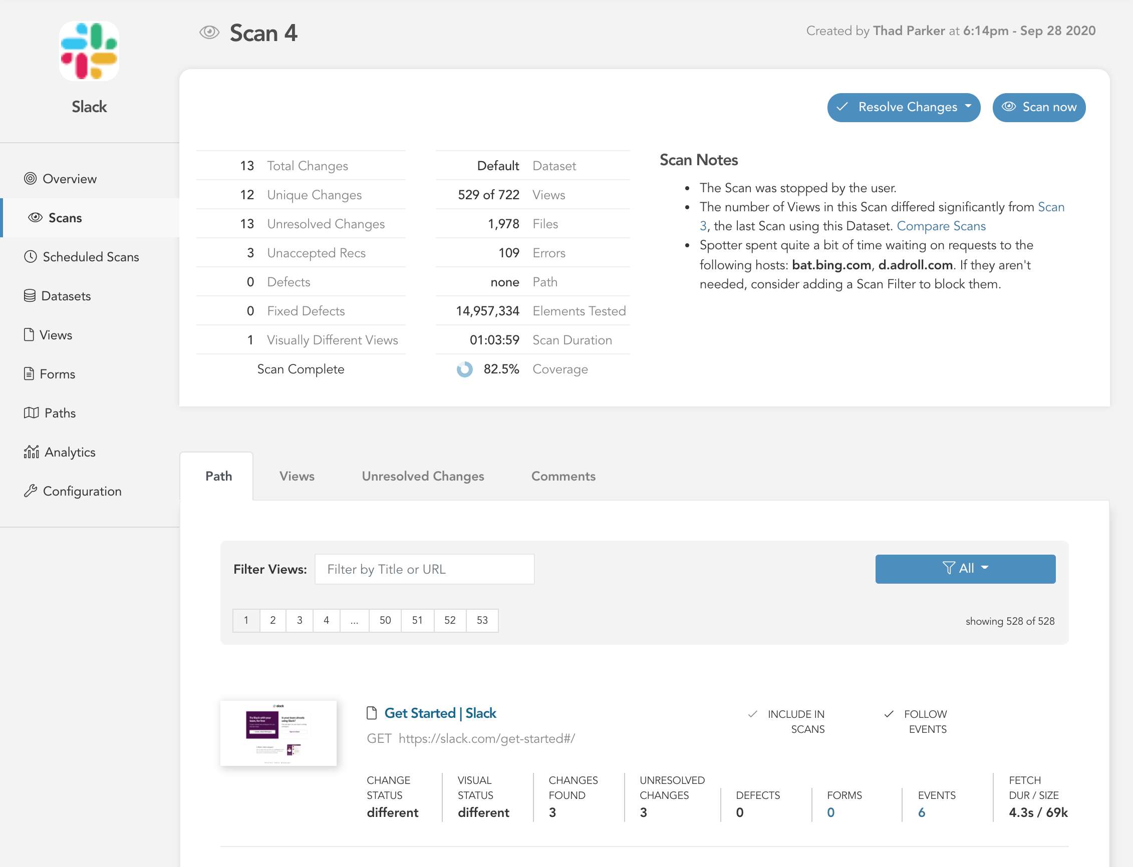 Proof'd - Scan Results